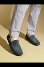 Серый - Jones Bootmaker Zain Suede Slippers - Image 2 of 7