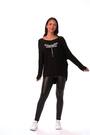 Roman Black Dragonfly Knitted Stretch Top - Image 2 of 6