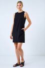Roman Black Seam Detail Pocket Shift Dress - Image 2 of 6