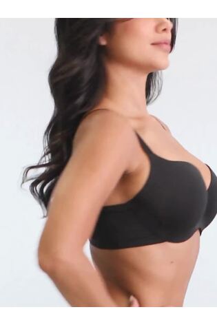 Panache Black Plunge Faith Wired Moulded Bra - Image 2 of 6