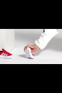 adidas Red Bubblecomfy Slip On Infant Trainers - Image 2 of 11
