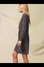 Ro&Zo Disco Jersey Twist Side Black Dress - Image 2 of 6