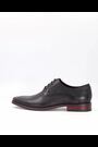 Dune London Black Stoney Embossed Detail Derby Shoes - Image 2 of 7