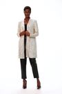 Roman Metallic/Sliver Longline Sequin Stretch Jacket - Image 2 of 6