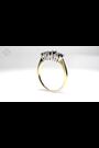 The Diamond Store 9K Gold Sapphire 1.00CT And Diamond Ring - Image 2 of 5