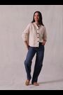 FatFace Filby Blue Denim Relaxed Straight Jeans - Image 2 of 8