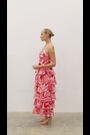 Pretty Lavish Pink Floral Ruffled Tiered Lissy Midaxi Dress - Image 2 of 4