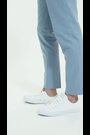 Harry Brown Blue Slim Fit Chris Linen Cotton Blend Suit: Smart Trousers - Image 2 of 6