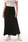 Roman Black Petite Stretch Knitted Midi Skirt - Image 2 of 6