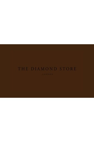The Diamond Store White Lab Diamond 3 Stone Trilogy Ring 0.25ct H/Si Set in 9K White Gold