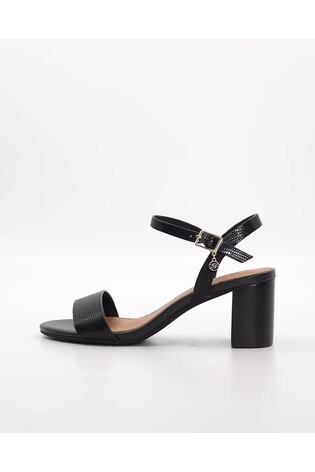 Buy Dune London Black Regular Fit Jelly Two Part Block Heel Sandals from Next Austria
