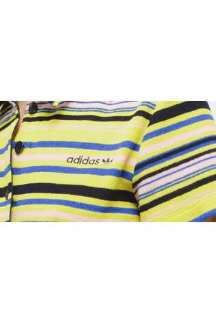 adidas originals Yellow Towel Collar T-Shirt - Image 2 of 3 adidas originals Yellow Towel Collar T-Shirt - Image 2 of 3