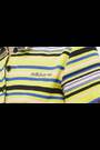 adidas originals Yellow Towel Collar T-Shirt - Image 2 of 3