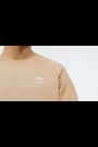 adidas Originals Brown Trefoil Essentials Crew Sweatshirt - Image 2 of 7