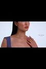 Ted Baker Gold Tone SOLTELL: Solitaire Sparkle Crystal Pendant Necklace - Image 2 of 4