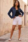 Roman Indigo Classic Cotton Denim Jacket - Image 2 of 6