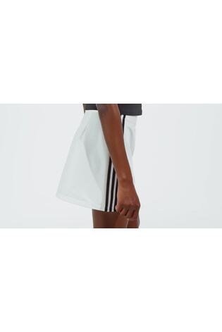Blanco - adidas originals 3 Stripe Mini Skirt - Imagen 2 de 7