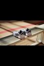 adidas White Ligra 8 Indoor Shoes - Image 2 of 5