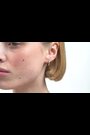 Ted Baker Silver Multi Heplie: Crystal Hoop Earrings - Image 2 of 6