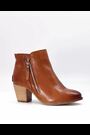 Dune London Brown Wide Fit Paice Zip-Up Ankle Boots - Image 2 of 8