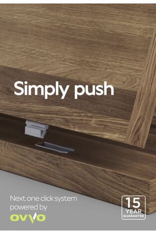 White Bronx Oak Effect Triple, 2 Drawers Wardrobe - Image 2 of 10