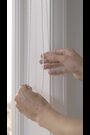 Blue Dark Navy Ready Made Blackout Roman Blinds With Heavyweight Chenille - Image 2 of 7