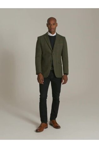 Buy Skopes Green Horden Tailored Fit Country Check Jacket from the
