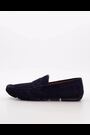 Dune London Blue Bradlay Saddle Driver Shoes - Image 2 of 6