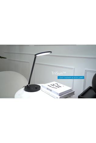 Daylight Company Black TriSun 2in1 SAD Therapy & Desk Lamp - Image 2 of 5