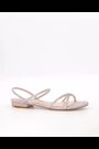 Dune London Gold Standard Fit Dune Nightengale Embellished Flat Sandals - Image 2 of 6