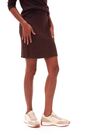 Roman Brown Cable Knitted Elastic Waist Skirt - Image 2 of 6