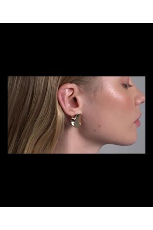 Ted Baker Gold Tone CONYA: Concave Large Stud Earrings - Image 2 of 6