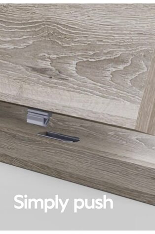 Grey Heath Oak Effect Tall Shelf - Image 2 of 9