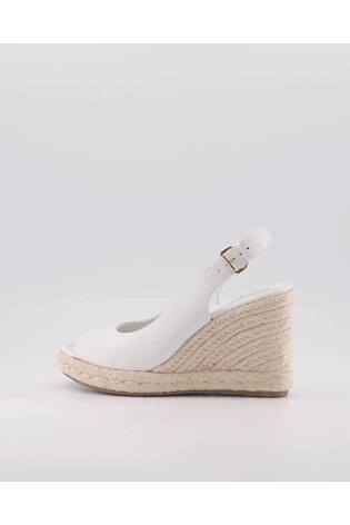 Dune London Kimmy Wedge Heel Sling Back Sandals - Image 2 of 6