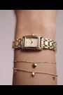 Olivia Burton Gold Tone 16x24mm Petit Grove Light IP Watch - Image 2 of 9