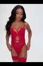Ann Summers Red Embroidered Icon Padded Body - Image 2 of 6