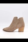 Dune London Natural Parlor Cropped Western Ankle Boots - Image 2 of 3