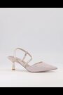 Dune London Gold Citrus Asymmetric Court Shoes - Image 2 of 7