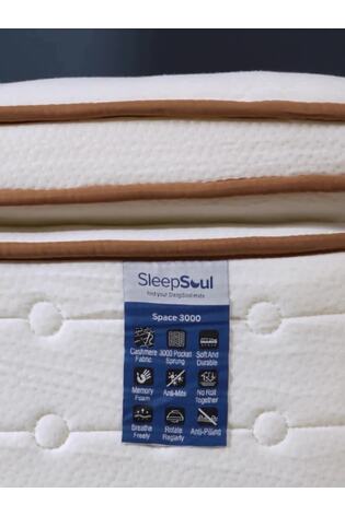 SleepSoul Space 3000 Memory Foam Mattress - Image 2 of 7