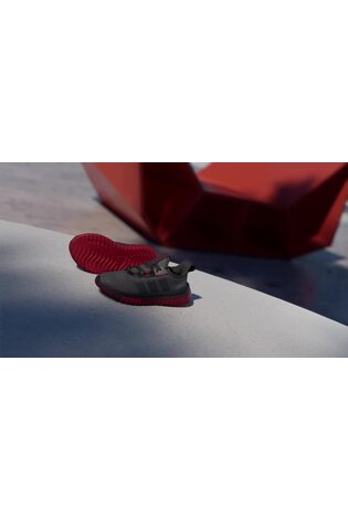 adidas Grey Kaptir 4.0 Kids Trainers - Image 2 of 11