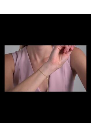 Ted Baker Gold Tone/Plain Metal BRIDGET Mini Bow Adjustable Bracelet - Image 2 of 6