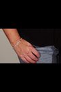 Kate Thornton Silver Chunky Pavé Link Chain Bracelet - Image 2 of 5