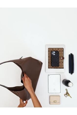 COACH Dark Stone Brooklyn Shoulder Bag - Image 2 of 10