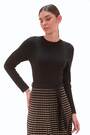 Roman Black Check Print Belted Jumper Dress - Image 2 of 6