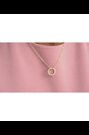 Ted Baker Gold Tone Heri: Crystal Hoop Pendant Necklace - Image 2 of 5
