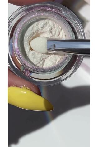 Le Mini Macaron Le Glazed! Chrome Nail Powder & Top Coat Set - Image 2 of 4 Le Mini Macaron Le Glazed! Chrome Nail Powder & Top Coat Set - Image 2 of 4