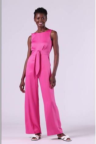 Closet pink jumpsuit on sale