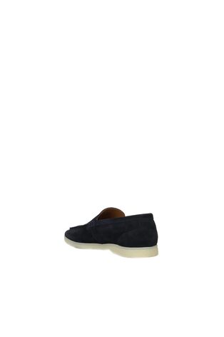 أزرق داكن - حذاء شمواه سهل اللبس Kason من Reiss - صورة 2 من 7