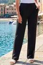 Roman Black Stitch Side Seam Trousers - Image 2 of 5