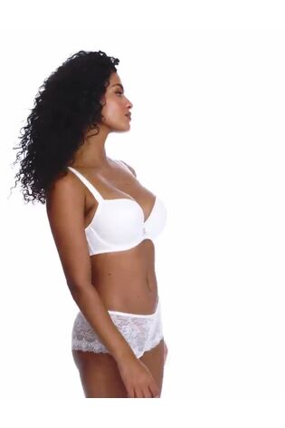 Freya Fascinate UW Balconette White Bra - Image 2 of 6 Freya Fascinate UW Balconette White Bra - Image 2 of 6
